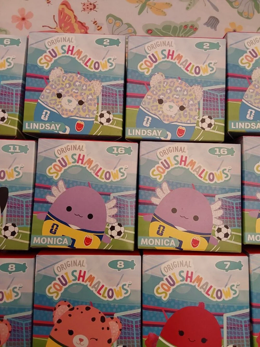 12 new in boxes, McDonald's Squishmallows
